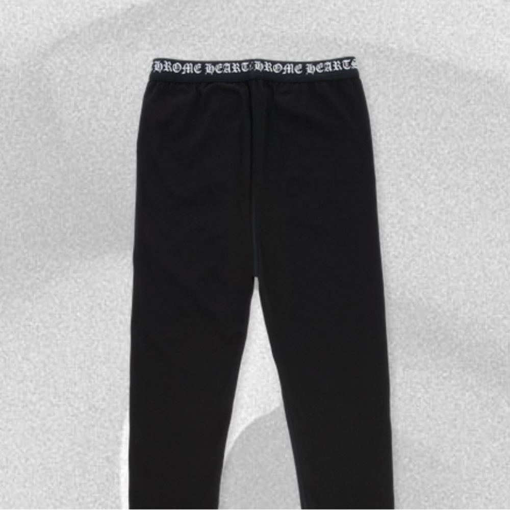 Chrome Hearts Black Leggings